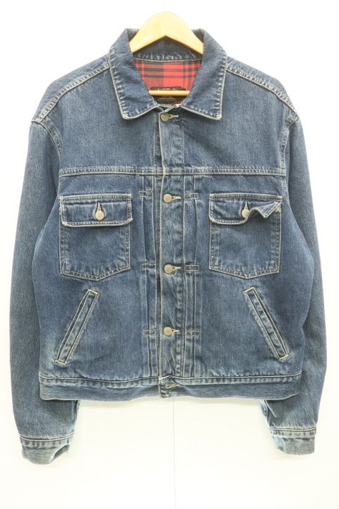 RRL メンズデニムジャケット Gジャン L USA デニムジャケット RRL L インディゴブルー 藍 デニム