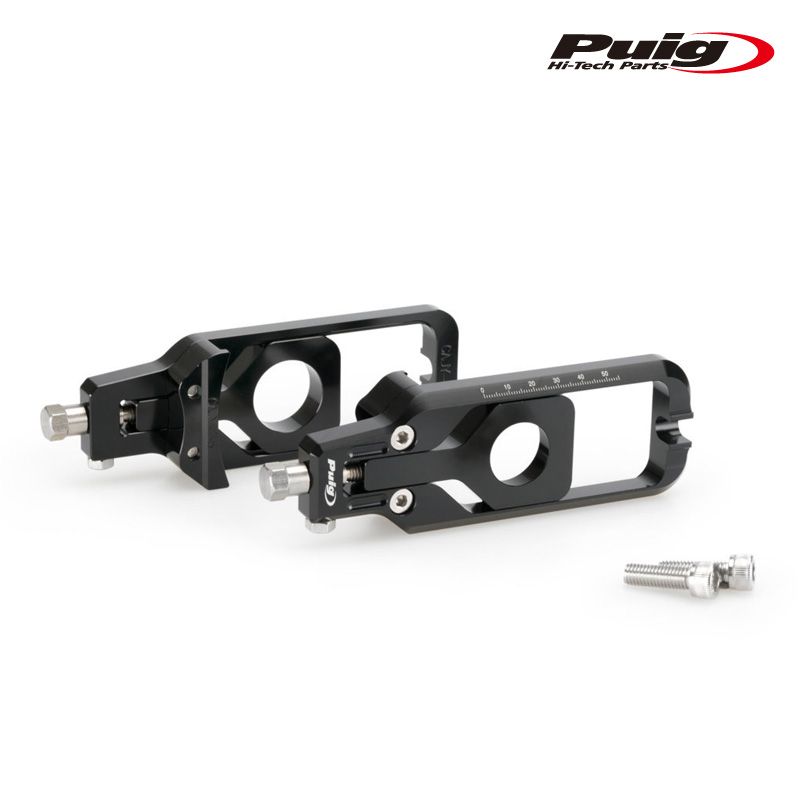 Puig 20695N CHAIN TENSIONER BLACK YAMAHA YZF-R1 15-19 MT-10 16-20 プーチ チェーン テンショナー