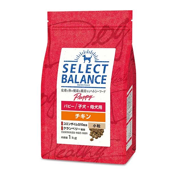 同梱不可 4個セット ベッツ チョイス ジャパン セレクトバランス パピー チキン 小粒 子犬 母犬用 1kg