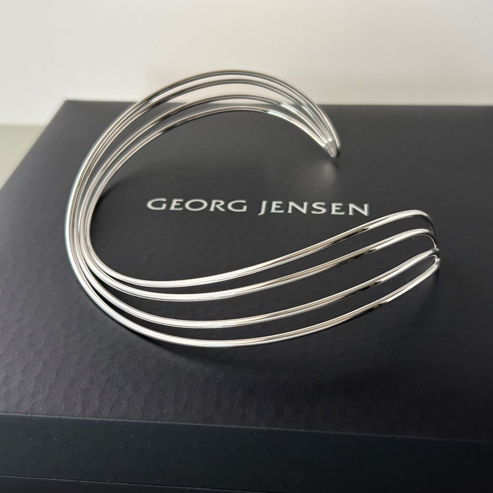 良品 ジョージジェンセン チョーカー アライアンス 555 AG925 Georg Jensen