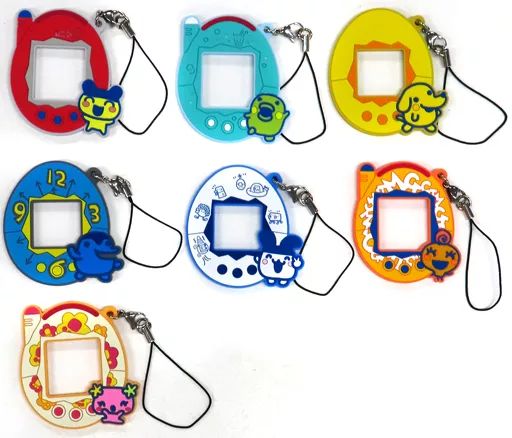 【中古】キーホルダー 全7種セット ラバーチャーム 「一番くじ たまごっち～祝!こらぼれーしょん～」 F賞