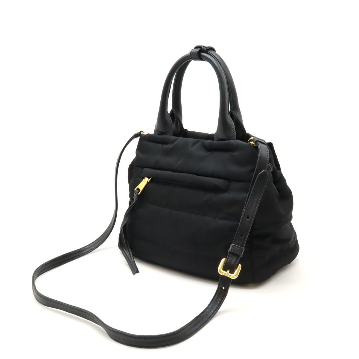 PRADA プラダ リボン ハンドバッグ トートバッグ 2WAY ショルダー 