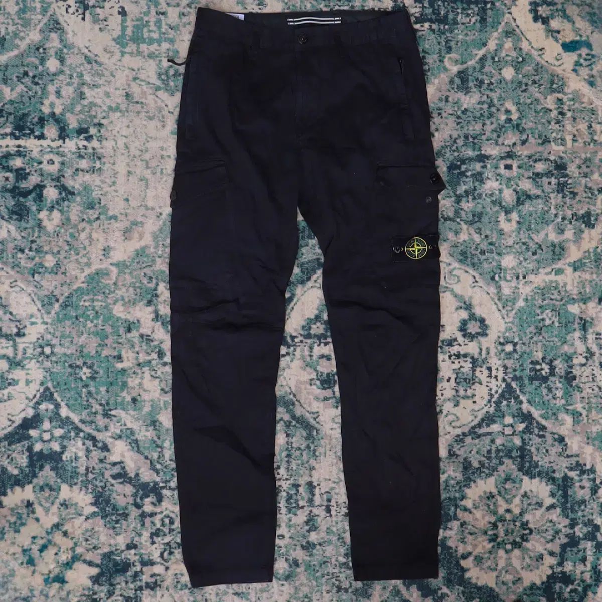 【STONE ISLAND】ストーンアイランド コットンカーゴパンツ(32)チノパンC.P COMPANY MA.STRUM supreme LEON STONE ISLAND (ストーンアイランド) コットン パッチ付きポケット