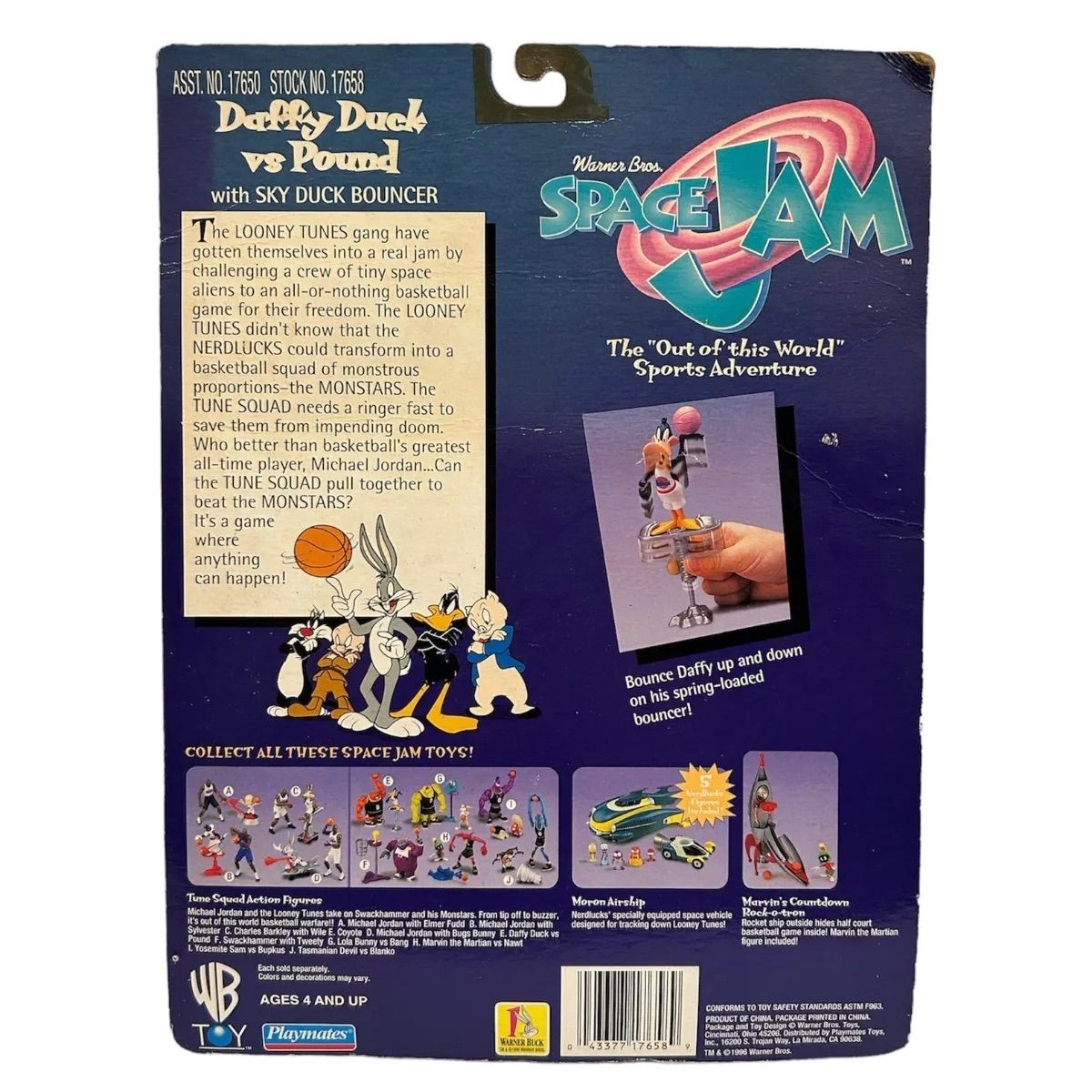 ヴィンテージ SPACE JAM スペースジャム Daffy Duck vs Pound