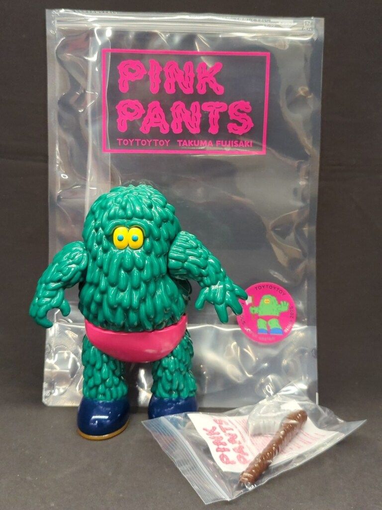 フジサキタクマ PINK PANTS グリーン - メルカリ