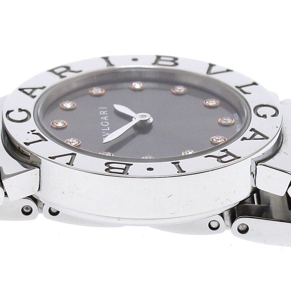 ブルガリ BVLGARI BBL26S ブルガリブルガリ 12Pダイヤ クォーツ  