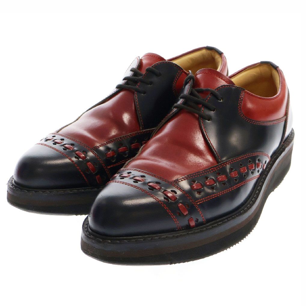 RJB フラットヘッド コードバン フラットローシューズ 81/2 ① 