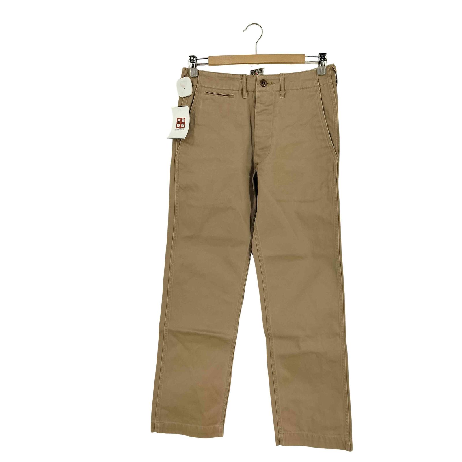 バズリクソンズ BUZZ RICKSONS 別注 ARMY CHINO ボタンフライチノパンツ バックシンチ メンズ  W28