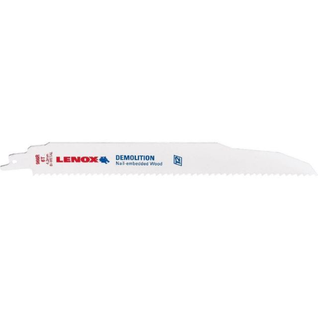 LENOX レノックス 20371966R5 解体用ブレード 225X6T 5枚 品番 20371966R5 解体 作業 釘入り 木材 切断等 セーバーソー レシプロソー