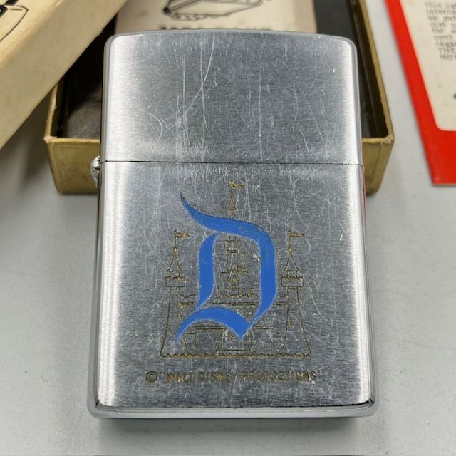 ジッポー ZIPPO ライター 1973年 ディズニー シンデレラ城