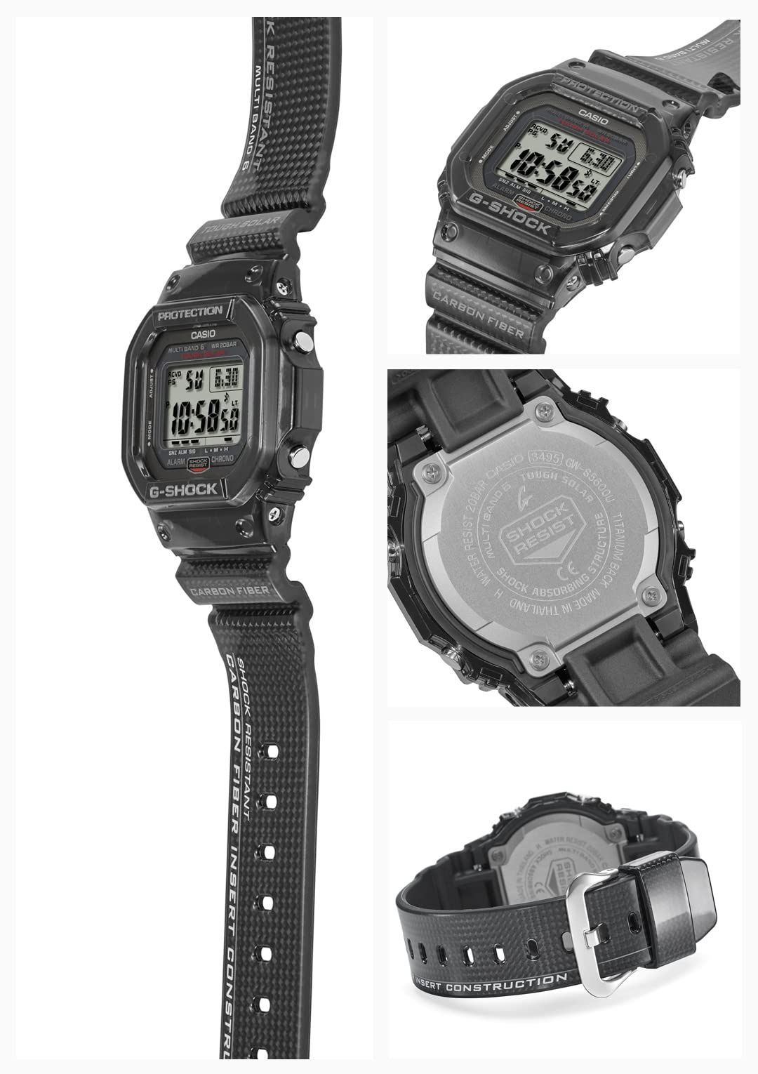 新着商品】GW-S5600U-1JF ジーショック メンズ 腕時計 ブラック ...