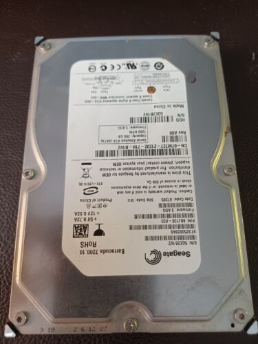 Seagate Barracuda 7200.9 750 GB，Internal，7200 RPM，3.5