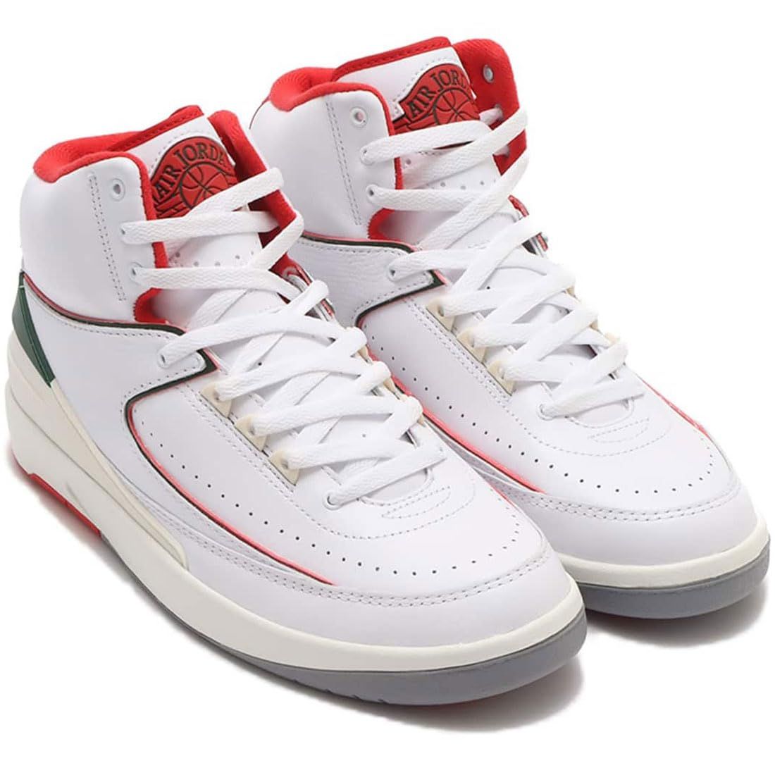 NIKE ナイキ エアジョーダン2 オリジンズAIRJORDAN2 Originsホワイト|ファー|セイル|ファイヤーレッドDR8884-101日本 27.5cm ホワイト|ファー|セイル|ファイヤーレッド 27.5 cm