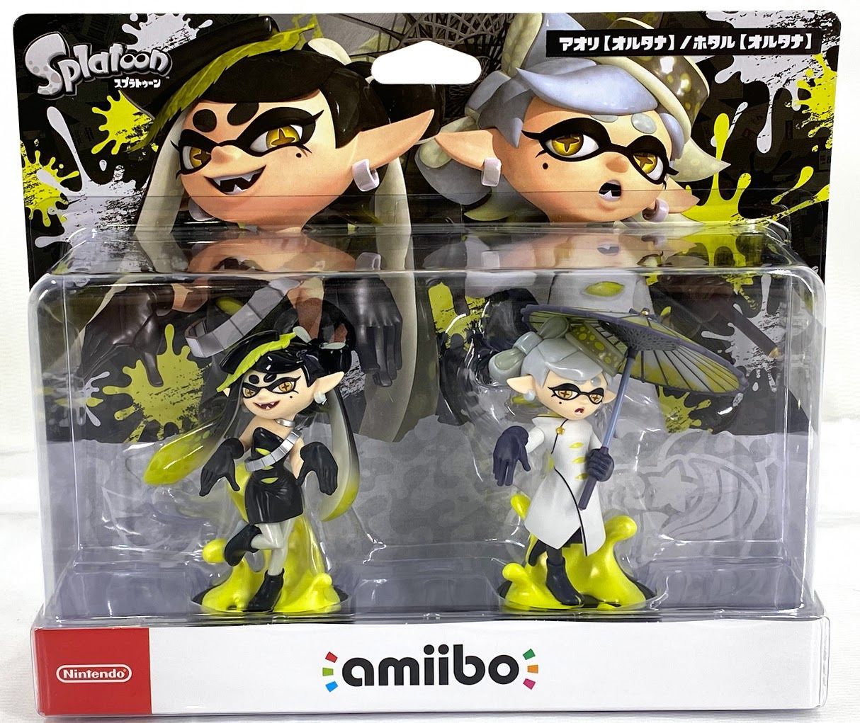 【新品・未開封品】 amiibo シオカラーズセット[アオリ【オルタナ】/ホタル【オルタナ】](スプラトゥーン) オリジナルステッカー 同梱 A0924 1018ML003 0120241015100924