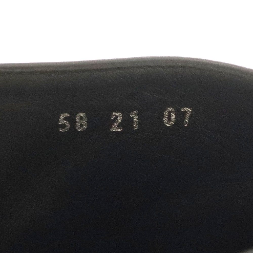 LOEWE (ロエベ) 21AW クロコエンボス ウェッジ ローファーブーツ