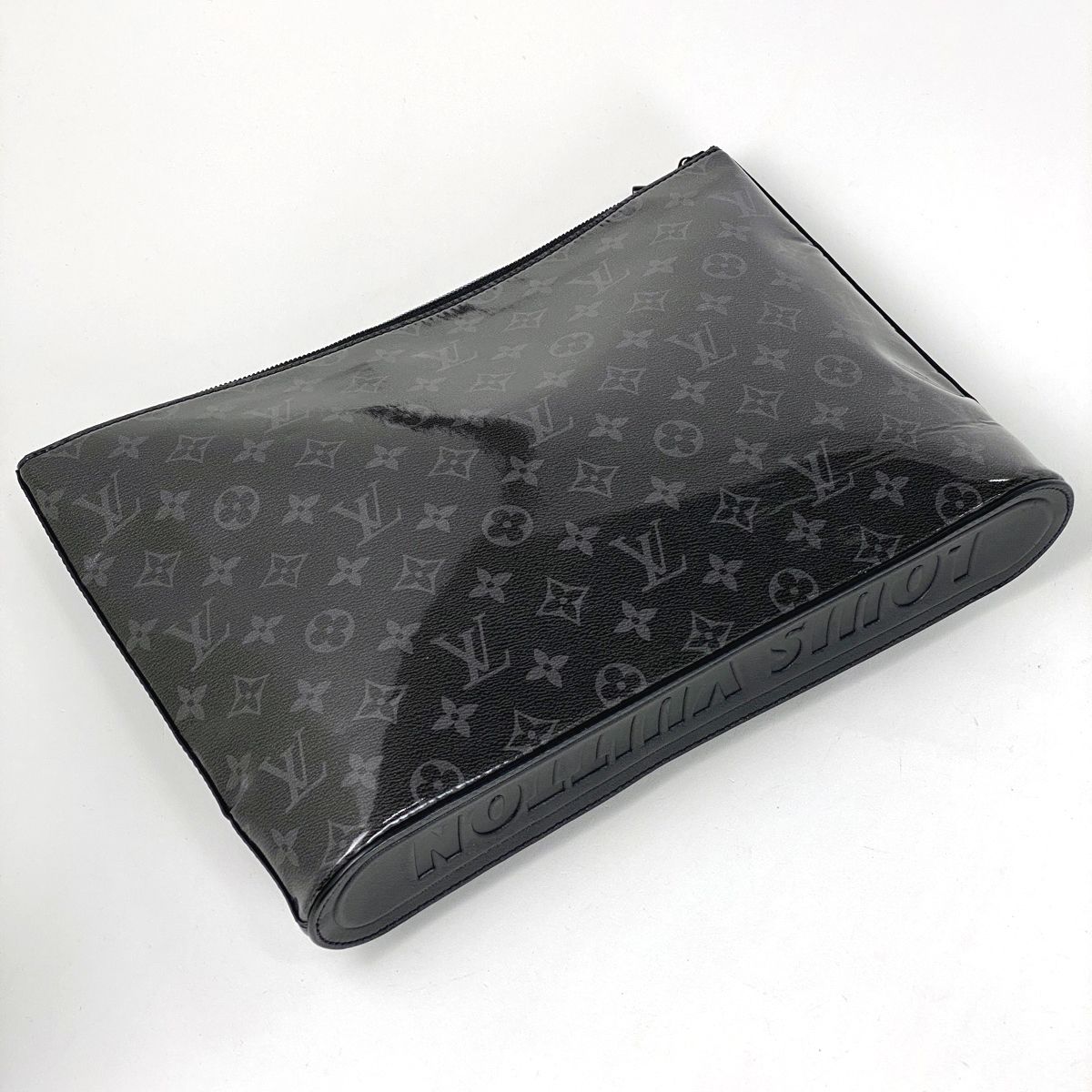 ルイ ヴィトン Louis Vuitton ポシェット コスモス モノグラムエクリプスグレーズ クラッチバッグ ノワール ブラック M63373 メンズ