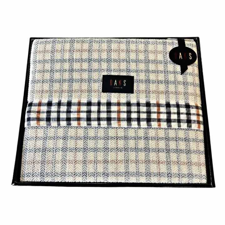 ♥品 DAKS ダックス タオルケット D8250 150×190 綿100％ 2枚セット