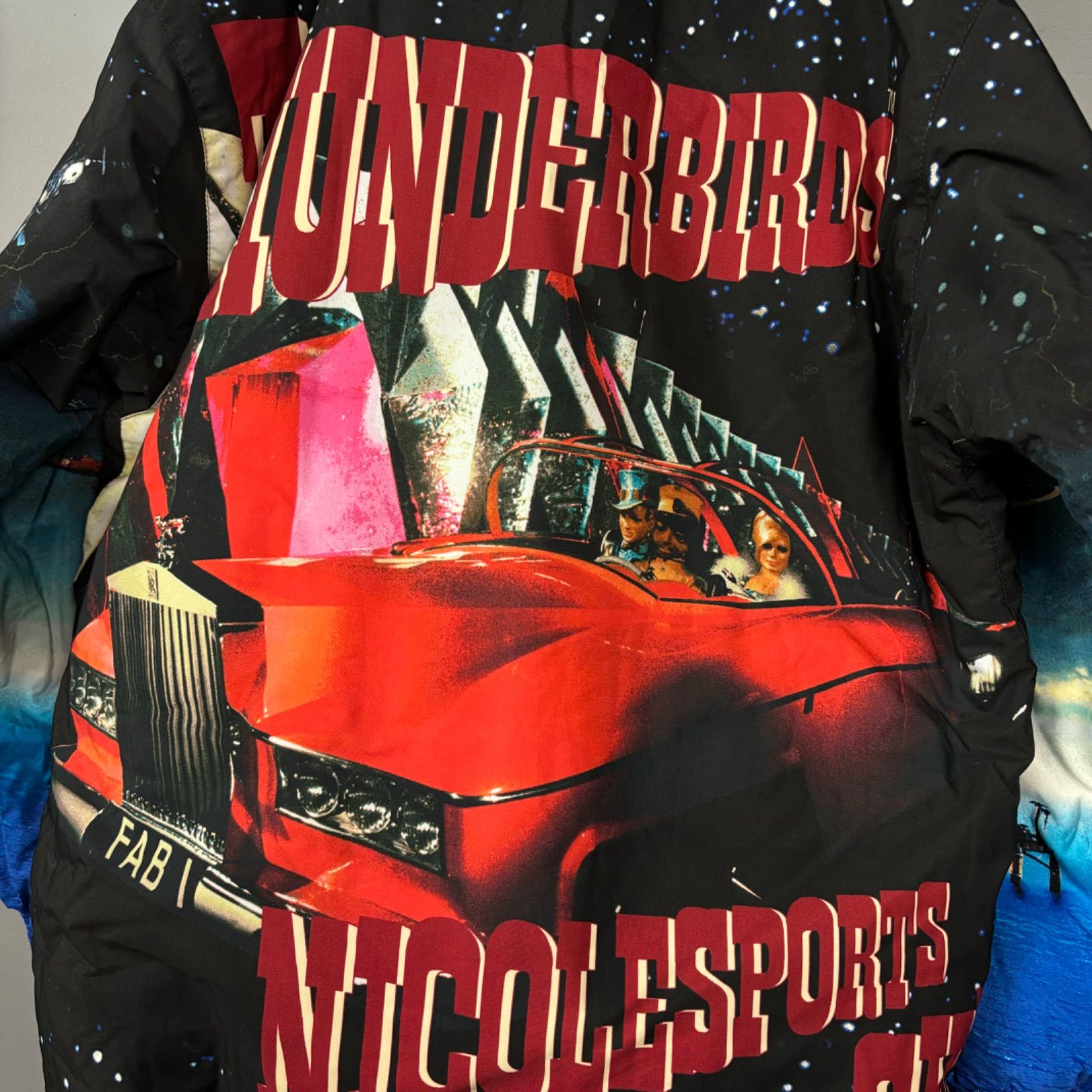 美USED 90s 00s VINTAGE THUNDERBIRDS NICOLE SPORTS SKI TEAM
