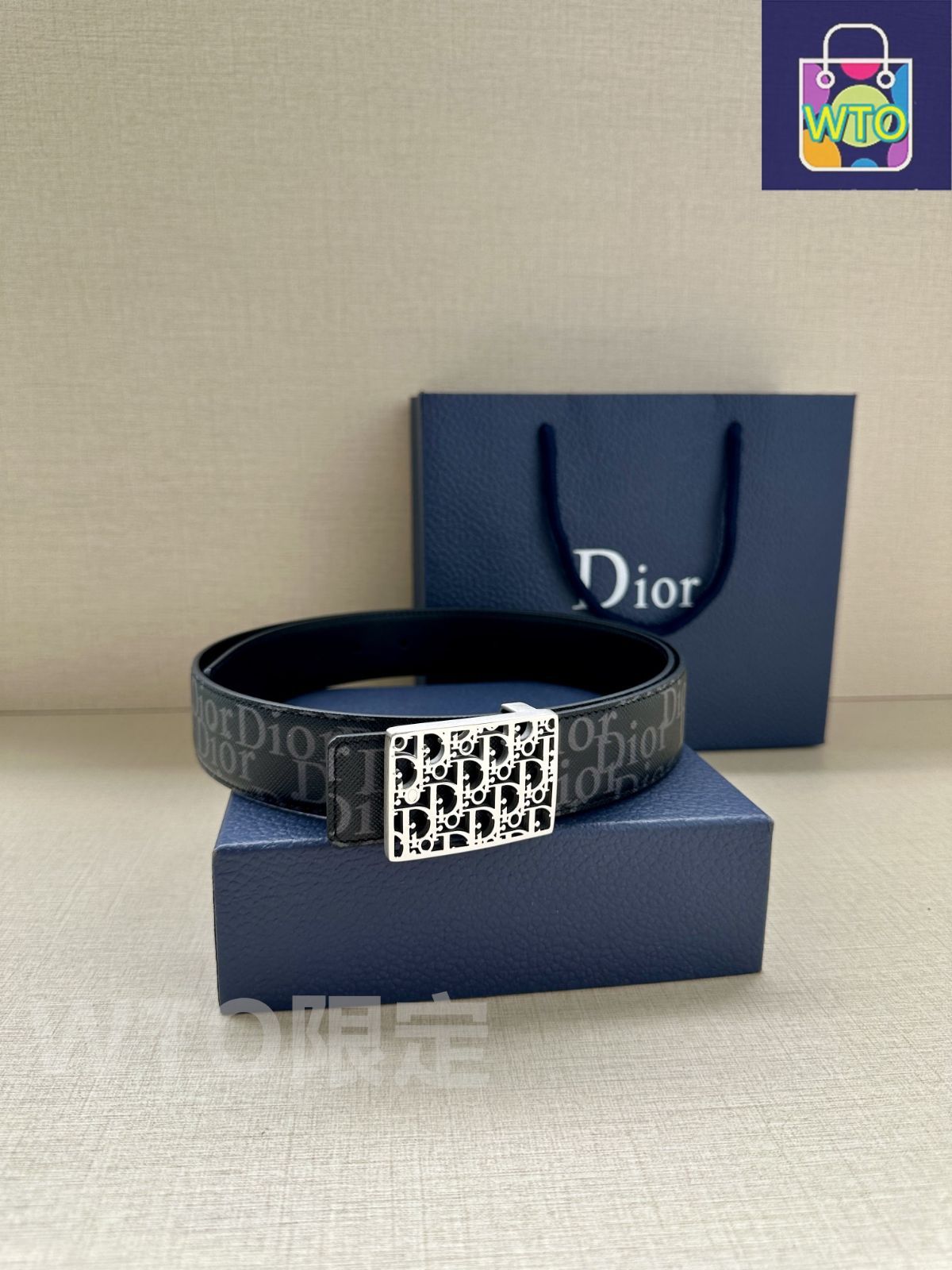 ディオールDior 両面ベルト Christian Dior クリスチャン・ディオール ベルト - メルカリ