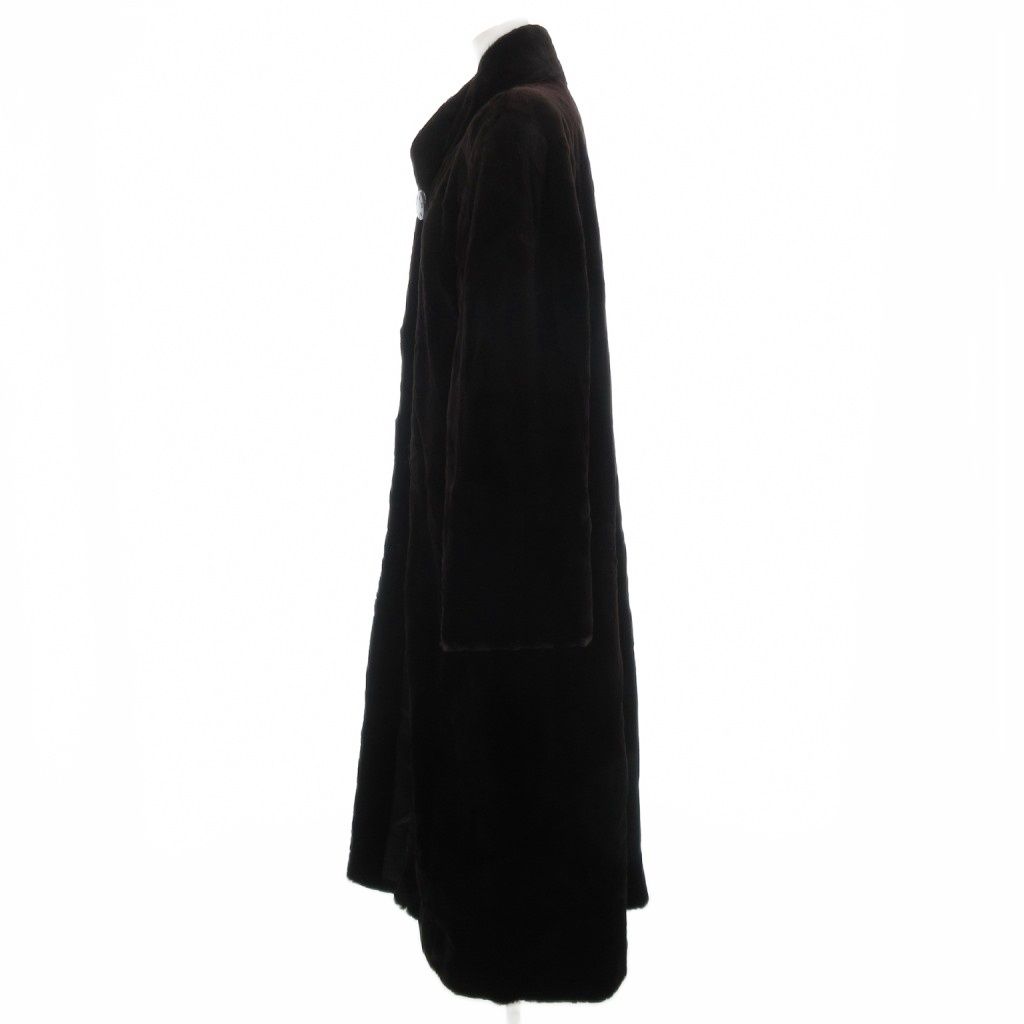 サガミンク ロイヤル 最高級 金タグ シェアードミンク ロングコート