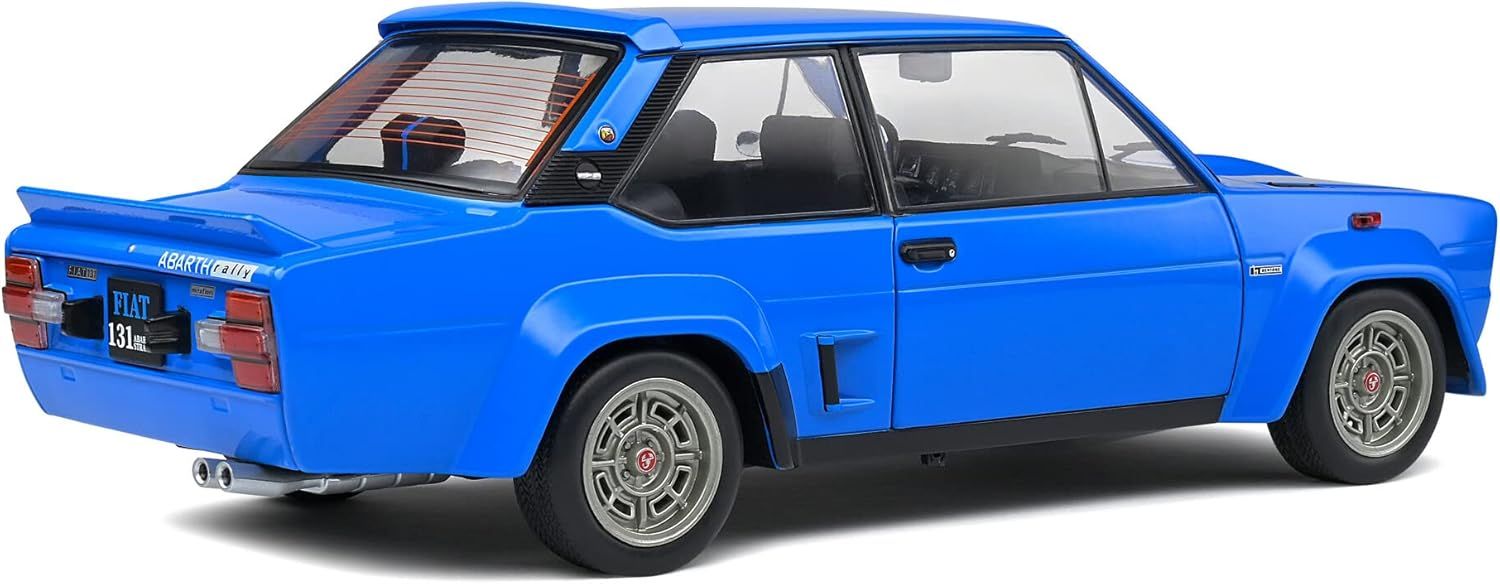 ミニカー SOLIDO FIAT131 ABARTH 1980 1/18 1980 Fiat 131 Abarth Rouge Red 1/18 Diecast Model Car by