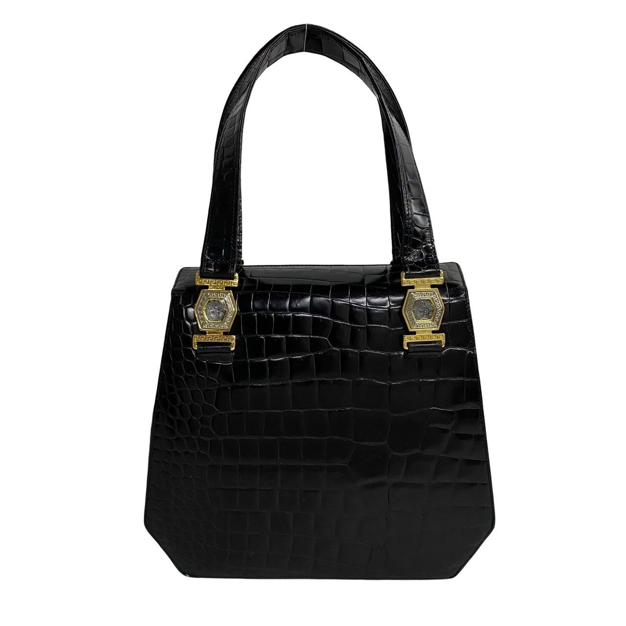 未使用 希少 VERSACE ミニ トートバッグ ショルダーバッグ メデューサ 未使用 希少 VERSACE ミニ トートバッグ ショルダーバッグ