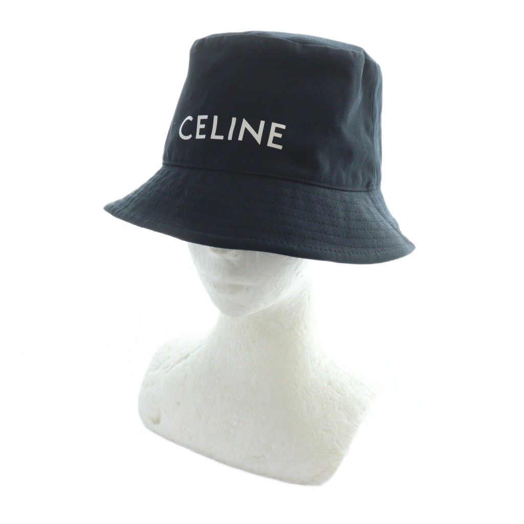 セリーヌ CELINE 22SS LOGO BUCKET HAT バケットハット 帽子