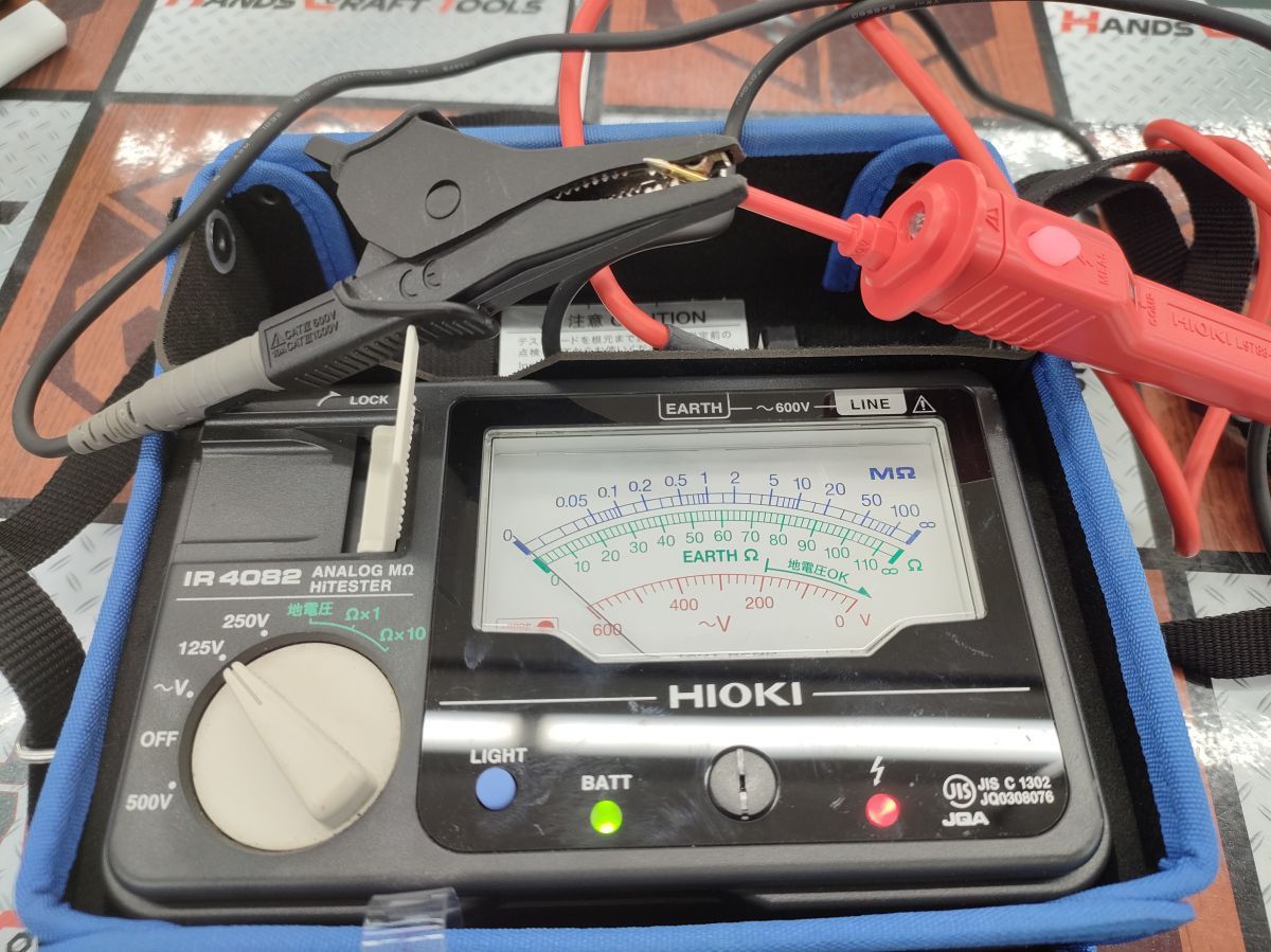 HIOKI IR4082 アナログメグオームハイテスタ アナログ絶縁抵抗計 ハンズクラフト宮崎新名爪 HRDEVELOPMENT_JP