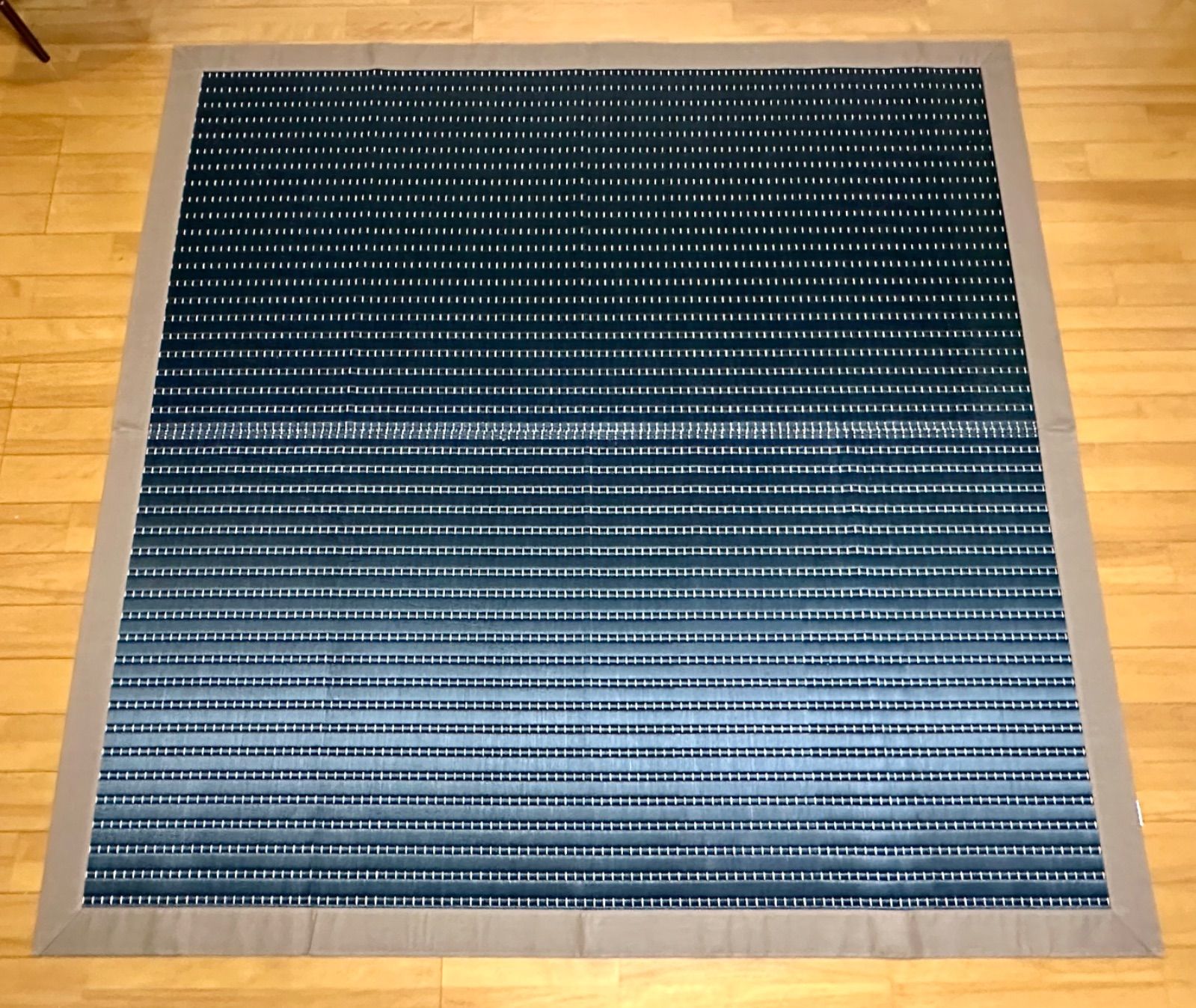 添島勲商店 国産 ディスカウント い草花ござ 掛川織り「粋 」約190