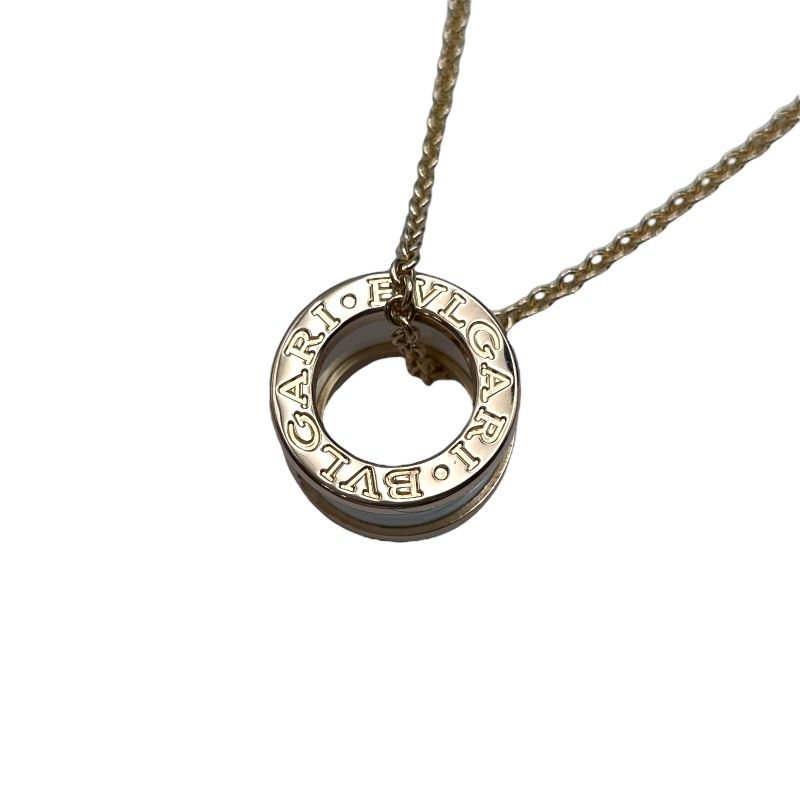 ブルガリ BVLGARI ビーゼロワン ネックレス ピンクゴールド