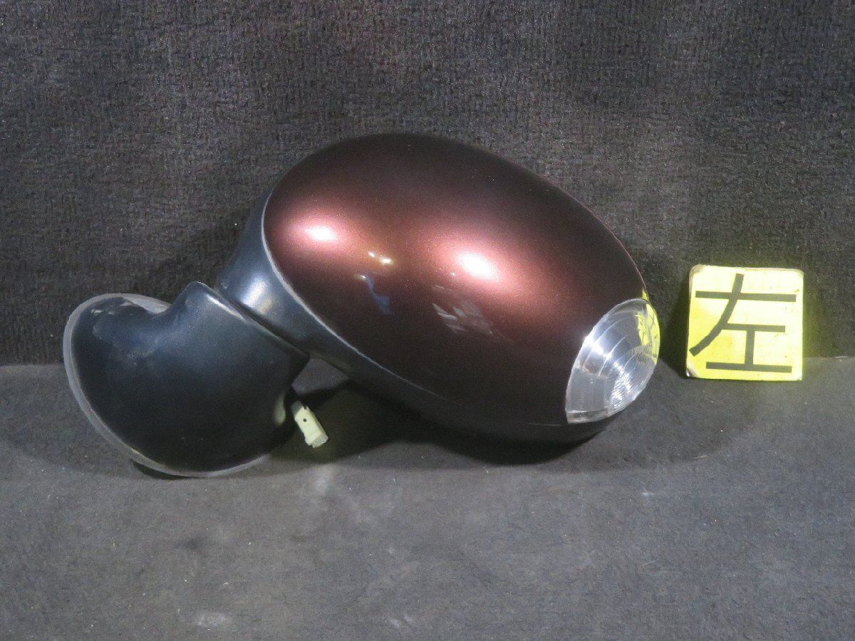 ラパン X DBA-HE22S 純正 FA 7P 動OK ドア サイド ミラー 左 ZEL /No.12041