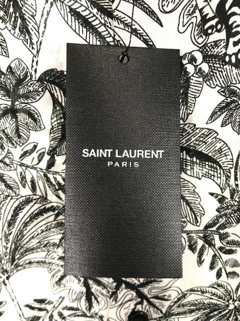 SAINT LAURENT PARIS サンローランパリ Printed Viscose プリント