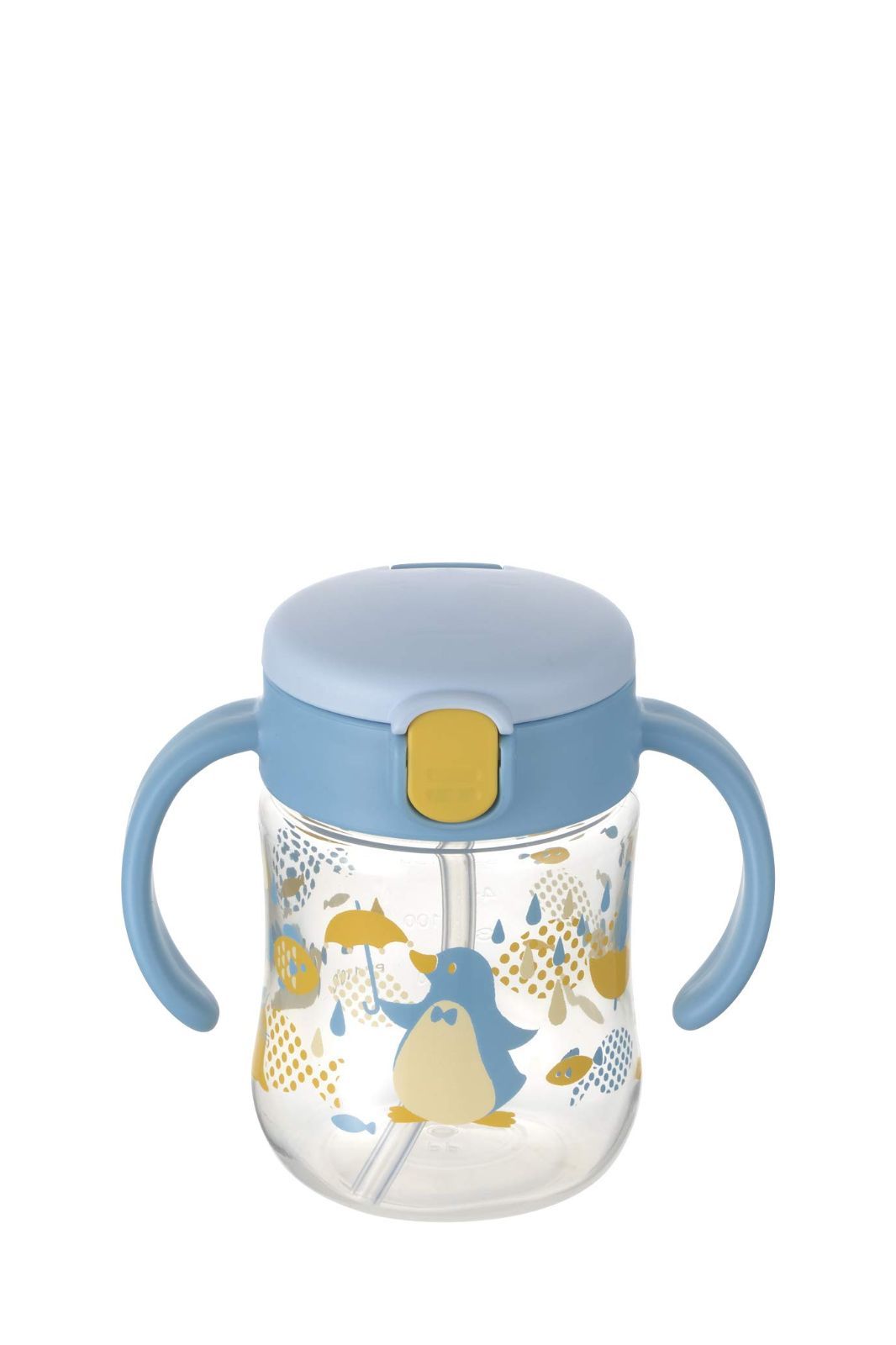 【在庫処分】リッチェル トライ ストローマグR ライトブルー 1個 200ml 7カ月