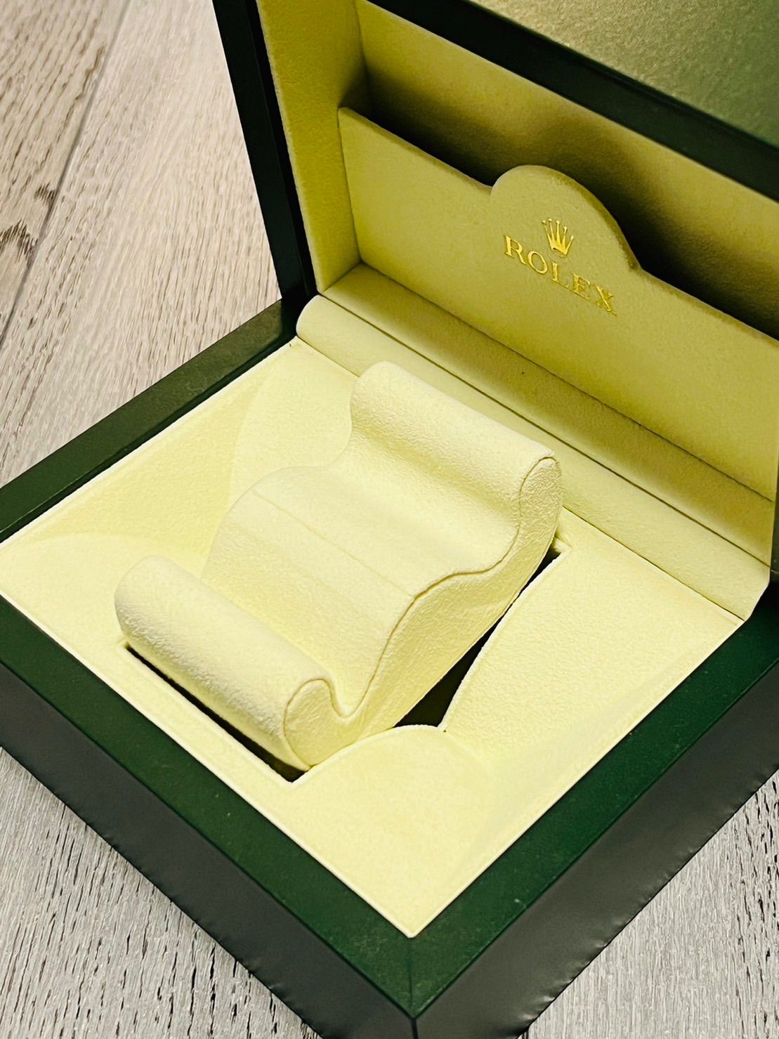 正規/純正品】ROLEX ロレックス 空箱 BOX ケース 緑×グリーン 腕時計用