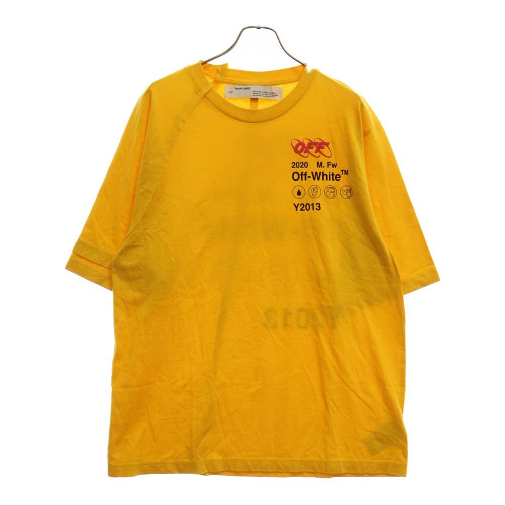 OFF-WHITE (オフホワイト) 19AW Industrial Y2013Print T-Shirt  