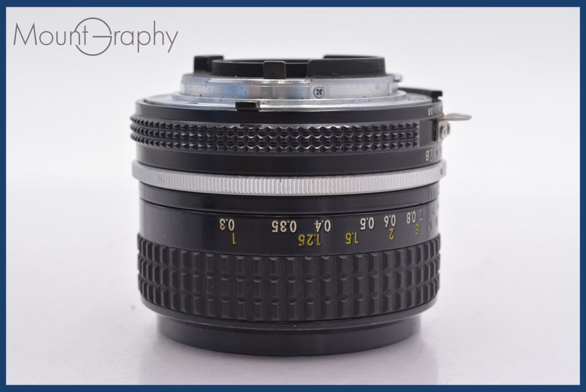 実用 ニコン Nikon NIKKOR 35mm F2.8 Ai 前後キャップ-レンズフィルター付 完動 同梱可 mj4923 WWW_NOITHATQUANGTHANH_NET