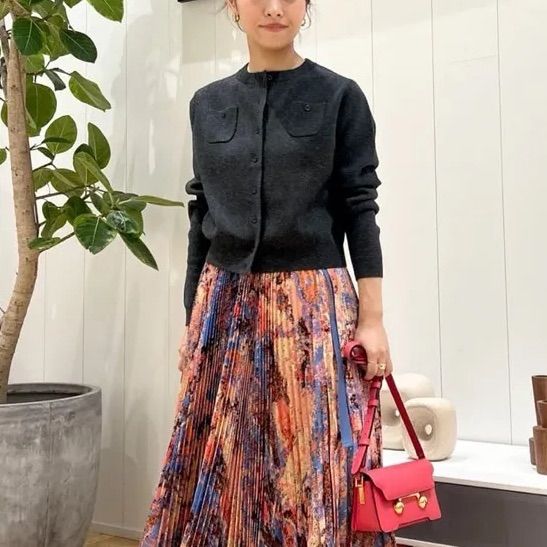 コットンカシミヤ クルーネック