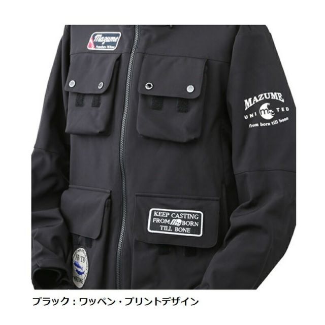 オレンジブルー MZFW-731 MZウインドカットMPジャケット M ブラック