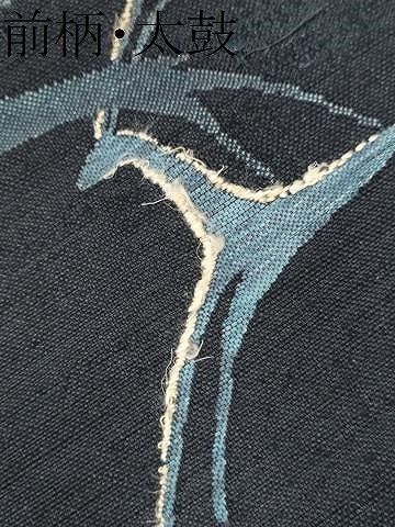 平和屋着物○八寸名古屋帯 紬地 鹿 正絹 逸品 CAAY2643hy - メルカリ