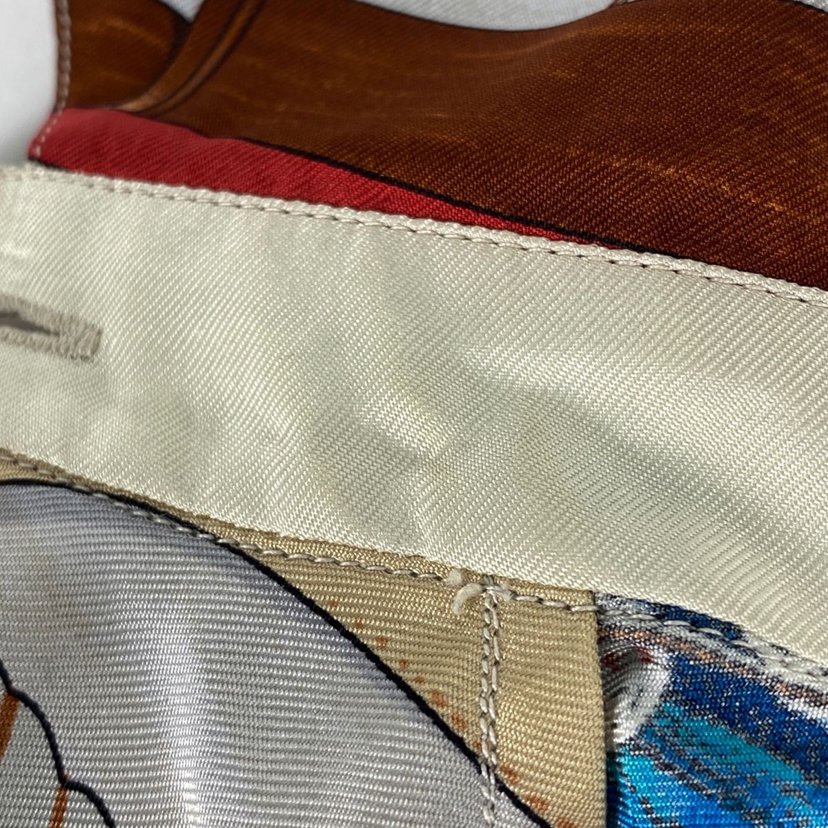 ル*カ様 HERMES エルメス 訳あり 船と装飾模様のオーバーサイズシャツ HERMES エルメス 訳あり 船と装飾模様のオーバーサイズシャツ