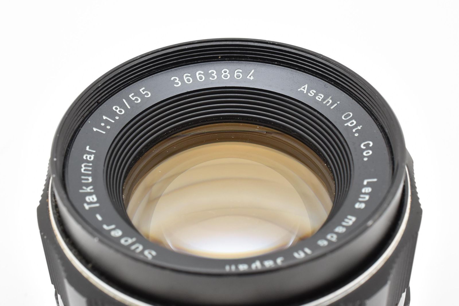 美品】Super-Takumar 55mm F1.8 M42マウント オールドレンズ MF