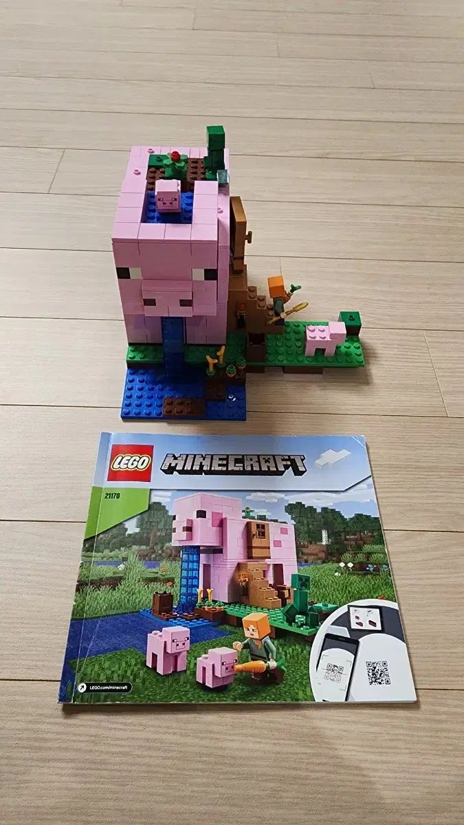 LEGOブロック マインクラフト 21170 ブタジップ