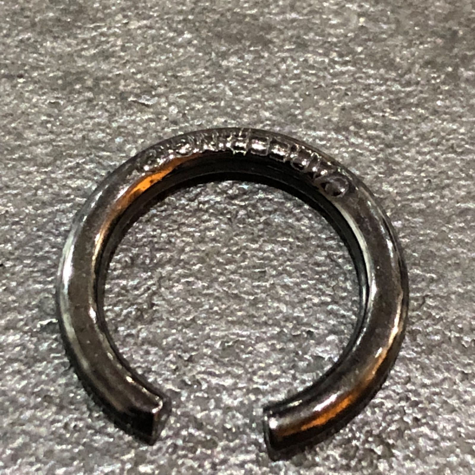 参考上代14300円 ♥品 CAREERING EAR CUFF 103 イヤーカフ キャリアリング ブラック 75366A6 WWW_WOWDIGSITE_COM