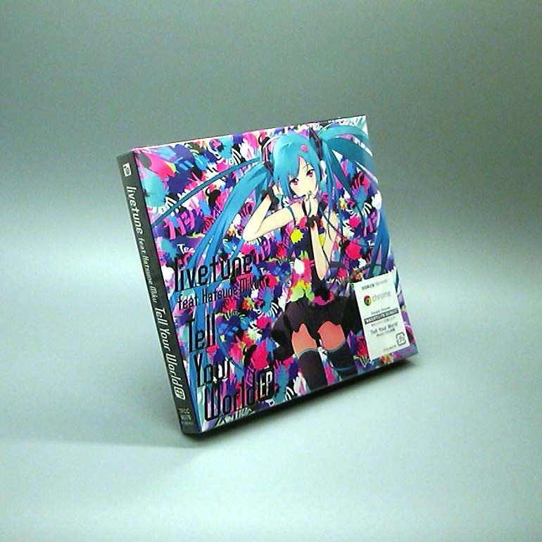 未開封新品】Tell Your World EP (初回限定盤) (DVD付) livetune feat