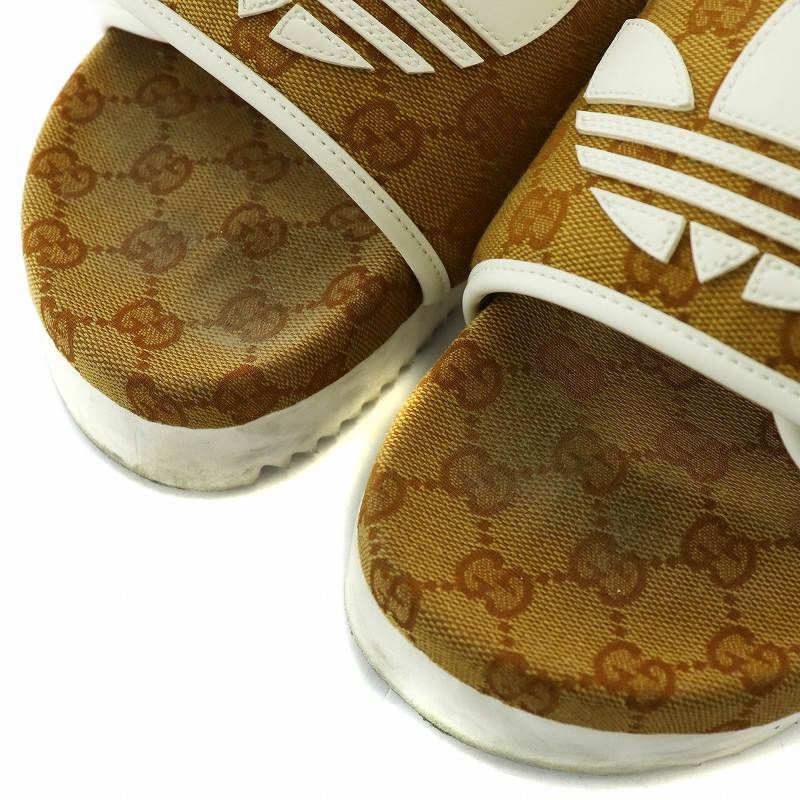 グッチ adidas x Gucci GG サンダル プラットフォーム GUCCI - ☆レア☆adidas x Gucci GG メンズ プラットフォーム