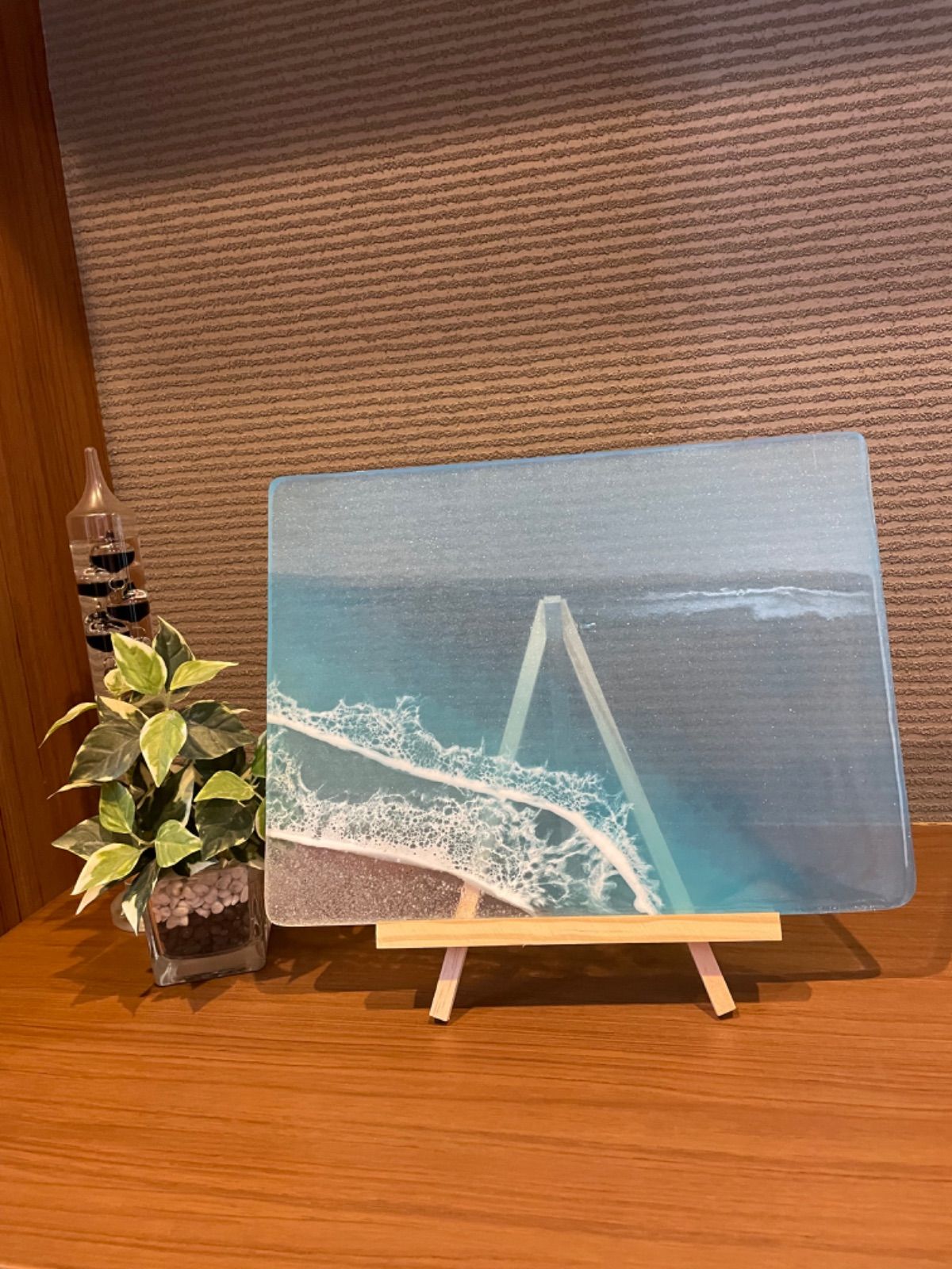 波アート オブジェ アート インテリア 雑貨 海 おしゃれ プレゼント 