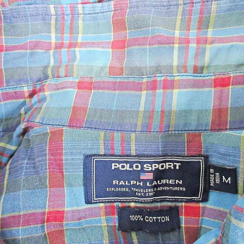 ポロスポーツ POLO SPORT ラルフローレン チェック柄 シャツ