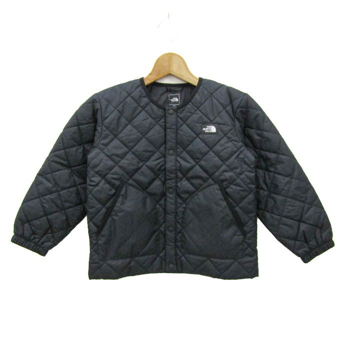 ザ ノースフェイス キルティングジャケット ジャンパー アウター キッズ 男の子用 120サイズ ブラック THE NORTH FACE