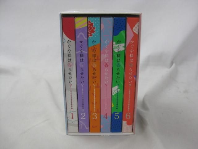中古品 アニメ かぐや様は告らせたい？ 天才たちの恋愛頭脳戦 1-6 Blu-ray