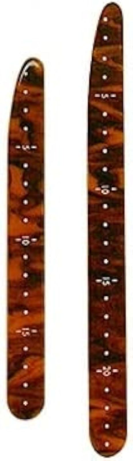 Acid 着物用の着付ベラ 2本組 長さ 約25cm|20cm各1本入 便利なものさしのメモリ付き 2本 2本入り